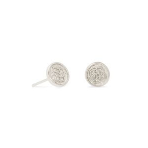 Kendra Scott Dira Silver Coin Stud Earrings